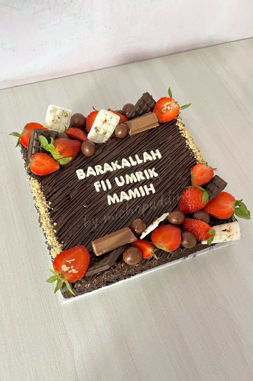 Brownies 20x20 choco berry