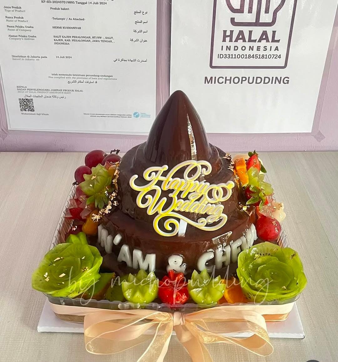 Puding Tumpeng