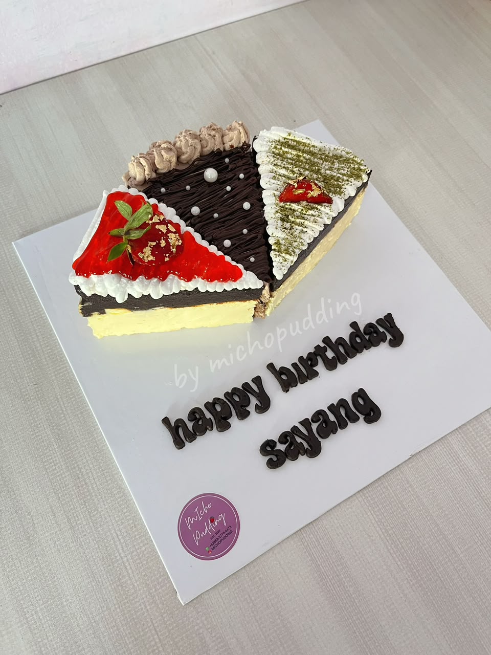 Mix Slice Mille Crepes & Cheesecake